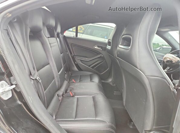 WDDSJ4EB2GN346772 2016 MERCEDES-BENZ CLA-CLASS Black Vista de los asientos traseros