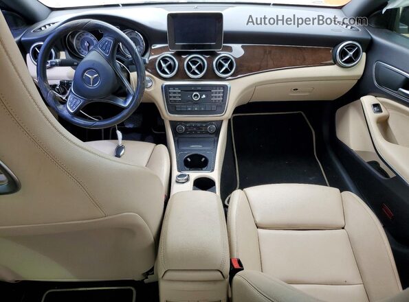 WDDSJ4EB2GN357321 2016 MERCEDES-BENZ CLA-CLASS White Dashboard view