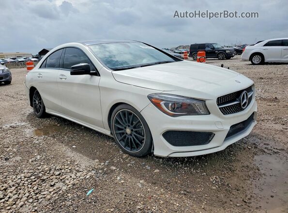 WDDSJ4EB2GN357321 2016 MERCEDES-BENZ CLA-CLASS White Front right