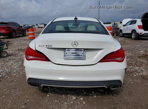 WDDSJ4EB2GN357321 2016 MERCEDES-BENZ CLA-CLASS White Rear view