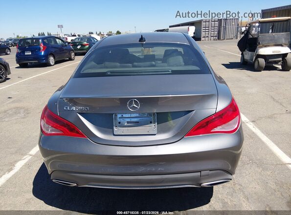 WDDSJ4EB2HN465312 2017 MERCEDES-BENZ CLA 250 Gray 