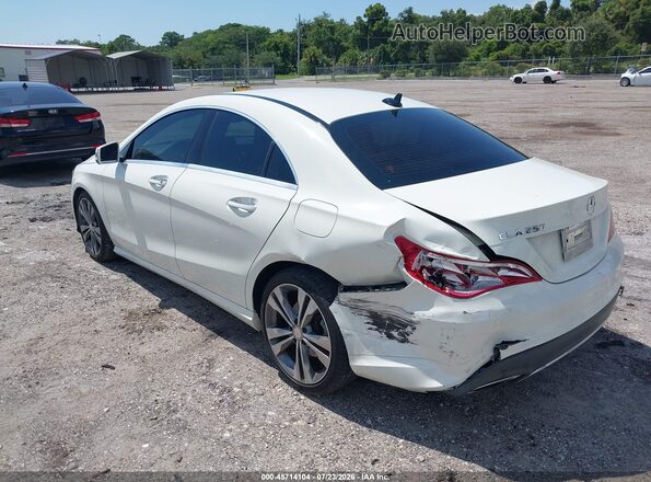 WDDSJ4EB2JN512263 2018 MERCEDES-BENZ CLA 250 Белый Задняя левая четверть