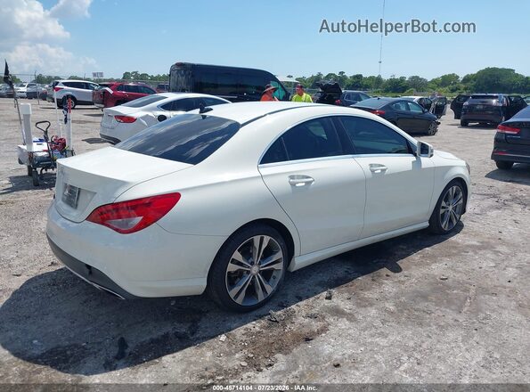 WDDSJ4EB2JN512263 2018 MERCEDES-BENZ CLA 250 Белый Задняя правая четверть