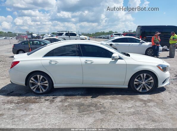 WDDSJ4EB2JN512263 2018 MERCEDES-BENZ CLA 250 Белый Вид задней части салона