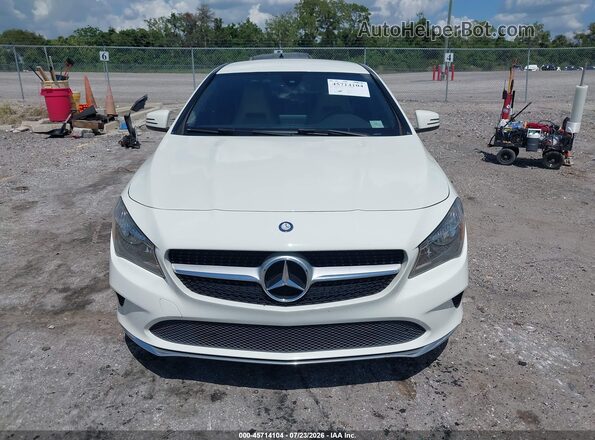 WDDSJ4EB2JN512263 2018 MERCEDES-BENZ CLA 250 Белый Вид щитка приборов