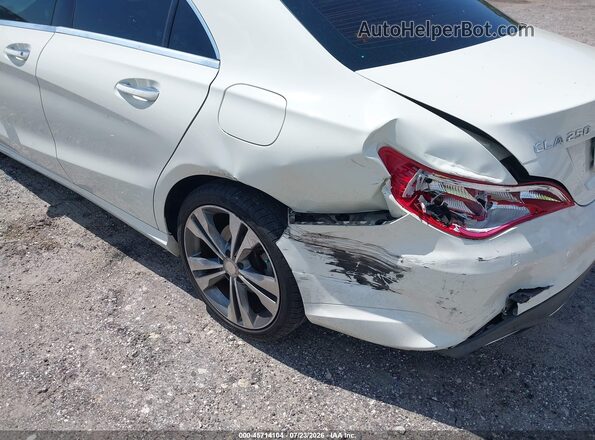 WDDSJ4EB2JN512263 2018 MERCEDES-BENZ CLA 250 Белый Вид спереди