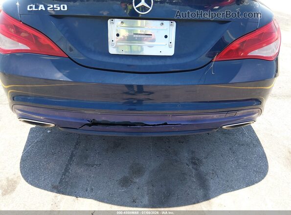 WDDSJ4EB2JN528995 2018 MERCEDES-BENZ CLA 250 Blue Դիմացի տեսք