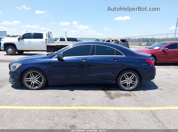 WDDSJ4EB2JN528995 2018 MERCEDES-BENZ CLA 250 Blue Սալոնի հետևի տեսք