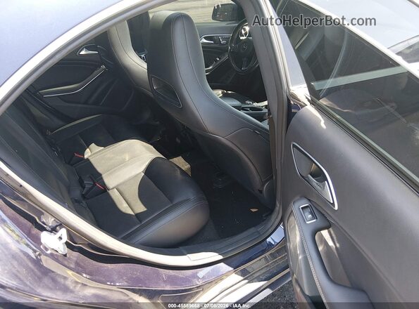 WDDSJ4EB2JN528995 2018 MERCEDES-BENZ CLA 250 Blue VIN կոդի պիտակի տեսք