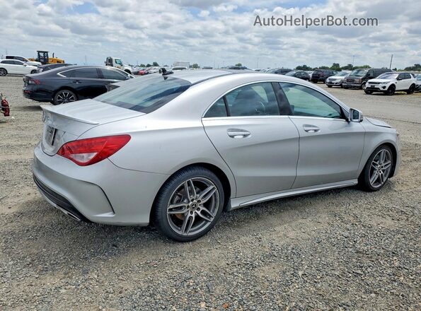 WDDSJ4EB2JN538118 2018 MERCEDES-BENZ CLA-CLASS Silver უკანა მარჯვენა