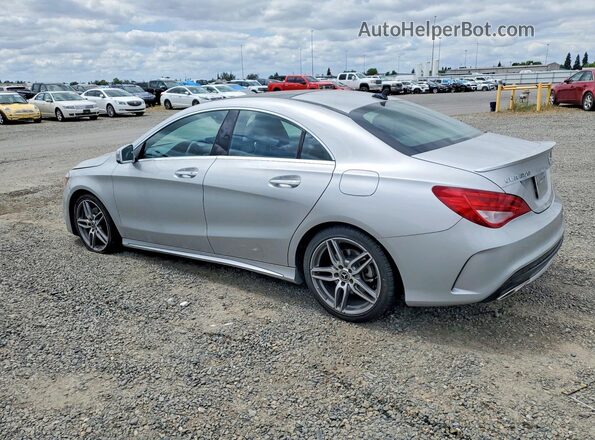 WDDSJ4EB2JN538118 2018 MERCEDES-BENZ CLA-CLASS Silver უკანა მარცხენა