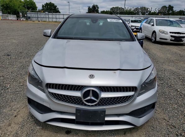 WDDSJ4EB2JN538118 2018 MERCEDES-BENZ CLA-CLASS Silver წინა ხედი