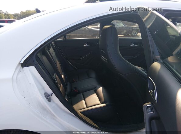 WDDSJ4EB2JN627901 2018 MERCEDES-BENZ CLA 250 White VIN კოდის სტიკერის ხედი