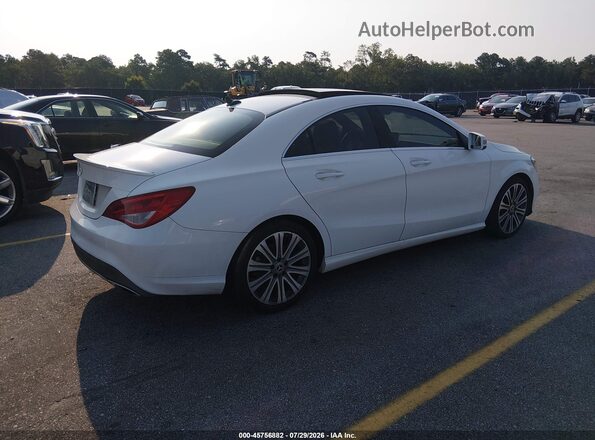 WDDSJ4EB2JN627901 2018 MERCEDES-BENZ CLA 250 White უკანა მარჯვენა