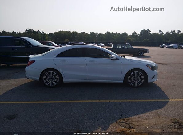 WDDSJ4EB2JN627901 2018 MERCEDES-BENZ CLA 250 White უკანა სალონის ხედი