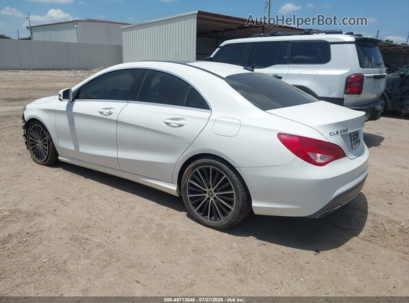 WDDSJ4EB2JN642317 2018 MERCEDES-BENZ CLA 250 White Задня ліва чверть
