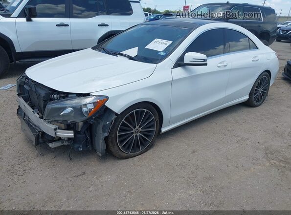 WDDSJ4EB2JN642317 2018 MERCEDES-BENZ CLA 250 White Передня ліва чверть