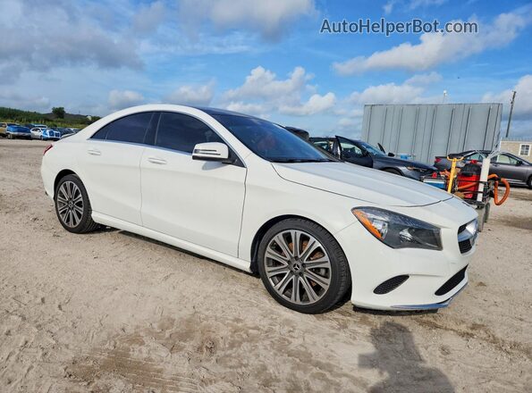 WDDSJ4EB2JN669825 2018 MERCEDES-BENZ CLA-CLASS White Առջևի աջ
