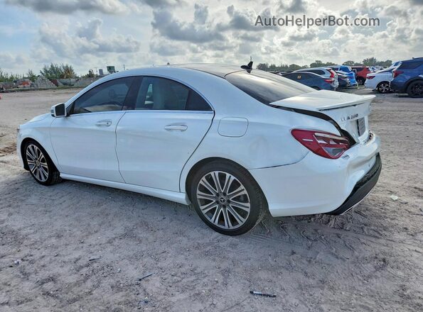 WDDSJ4EB2JN669825 2018 MERCEDES-BENZ CLA-CLASS White Հետևի ձախ
