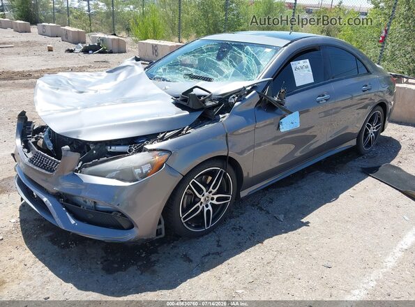 WDDSJ4EB2KN721486 2019 MERCEDES-BENZ CLA 250 Gray წინა მარცხენა ხედი სამი მეოთხედიდან