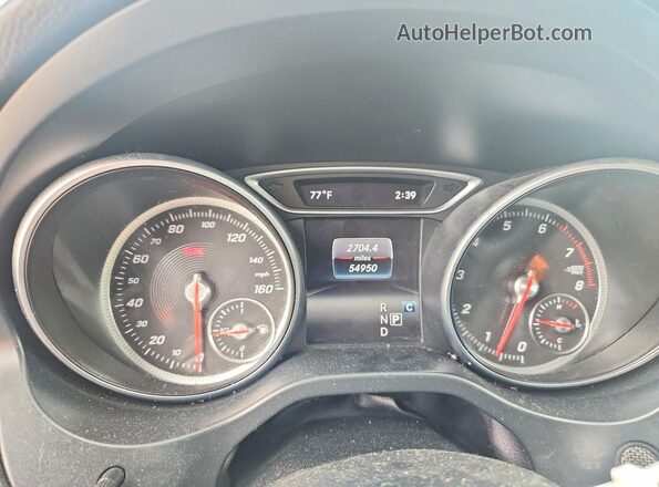 WDDSJ4EB2KN752236 2019 MERCEDES-BENZ CLA-CLASS White Սարքավորումների վահանակի տեսք