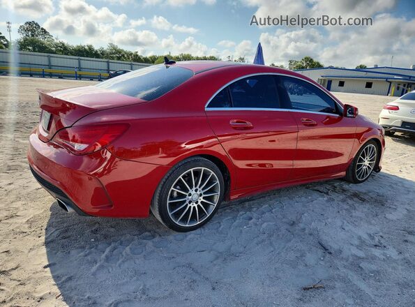 WDDSJ4EB3GN294939 2016 MERCEDES-BENZ CLA-CLASS Red უკანა მარჯვენა