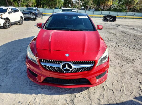 WDDSJ4EB3GN294939 2016 MERCEDES-BENZ CLA-CLASS Red წინა ხედი