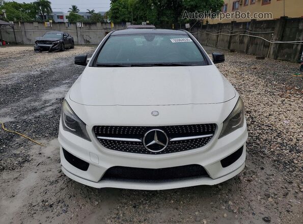 WDDSJ4EB3GN324134 2016 MERCEDES-BENZ CLA-CLASS White წინა ხედი