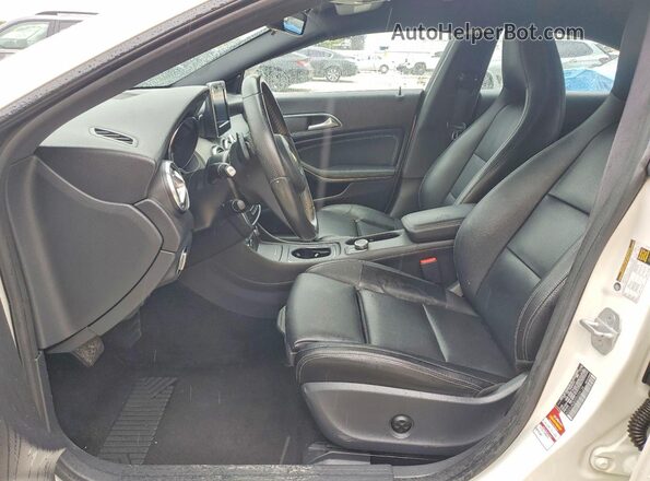 WDDSJ4EB3GN324134 2016 MERCEDES-BENZ CLA-CLASS White წინა სალონის ხედი