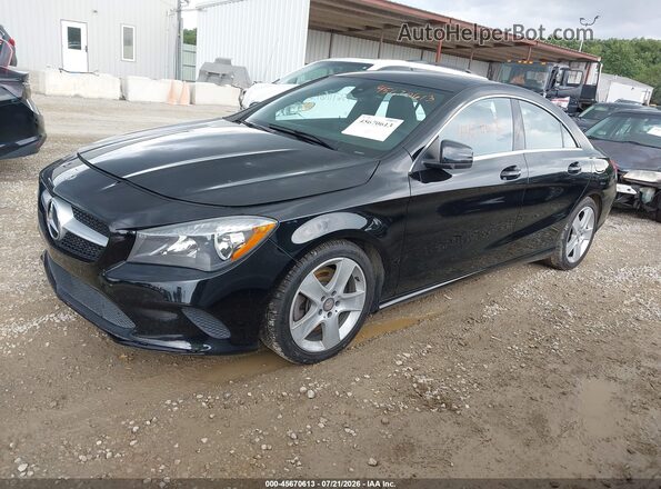 WDDSJ4EB3HN453461 2017 MERCEDES-BENZ CLA 250 Black Առջևի ձախ երեք քառորդ տեսարան