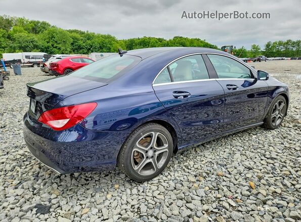 WDDSJ4EB3JN517746 2018 MERCEDES-BENZ CLA-CLASS Blue Trasero derecho