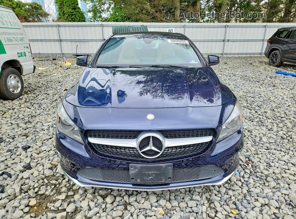 WDDSJ4EB3JN517746 2018 MERCEDES-BENZ CLA-CLASS Blue Vista frontal