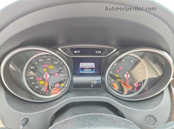 WDDSJ4EB3JN517746 2018 MERCEDES-BENZ CLA-CLASS Blue Vista del cuadro de instrumentos