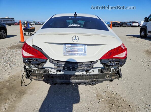 WDDSJ4EB3JN604062 2018 MERCEDES-BENZ CLA-CLASS White Հետևի տեսք