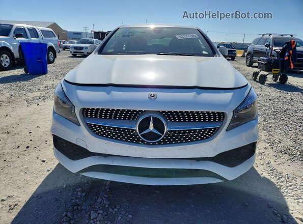 WDDSJ4EB3JN604062 2018 MERCEDES-BENZ CLA-CLASS White Դիմացի տեսք