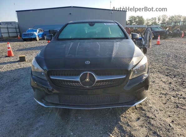 WDDSJ4EB3JN671096 2018 MERCEDES-BENZ CLA-CLASS Black Front view