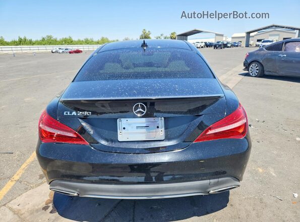 WDDSJ4EB3KN768154 2019 MERCEDES-BENZ CLA-CLASS Black უკანა ხედი