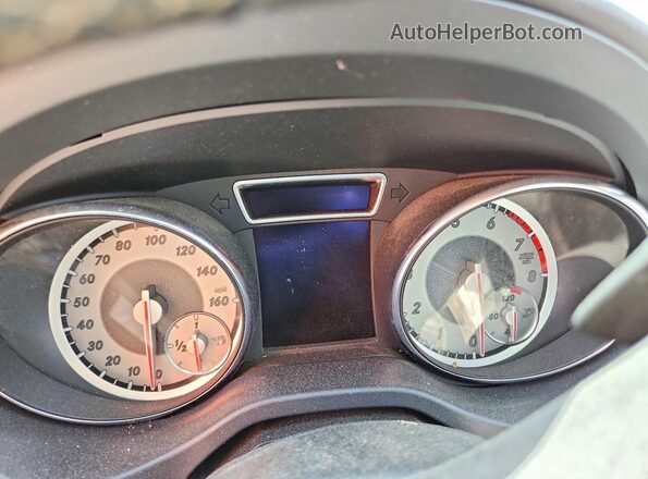 WDDSJ4EB4GN308752 2016 MERCEDES-BENZ CLA-CLASS Charcoal ხელსაწყოთა პანელის ხედი