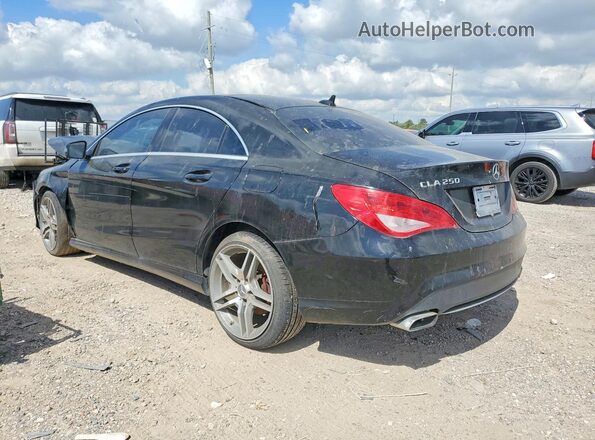 WDDSJ4EB4GN322246 2016 MERCEDES-BENZ CLA-CLASS Black Tył lewy
