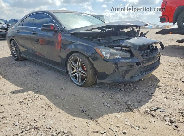 WDDSJ4EB4GN322246 2016 MERCEDES-BENZ CLA-CLASS Black Przód prawy