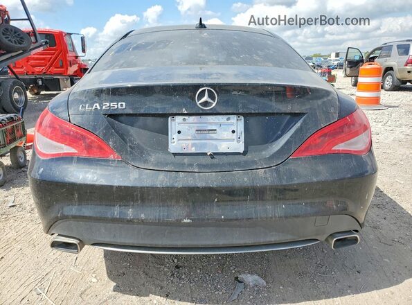 WDDSJ4EB4GN322246 2016 MERCEDES-BENZ CLA-CLASS Black Widok z tyłu