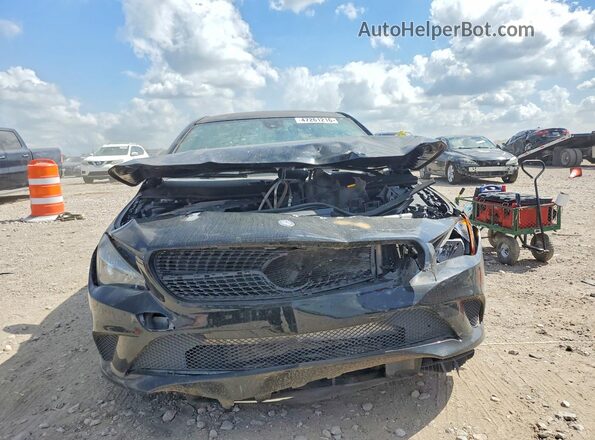 WDDSJ4EB4GN322246 2016 MERCEDES-BENZ CLA-CLASS Black Widok z przodu