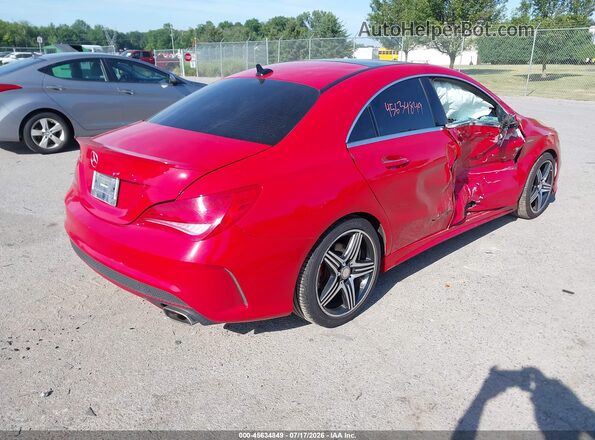 WDDSJ4EB4GN322943 2016 MERCEDES-BENZ CLA 250 Red Rear right