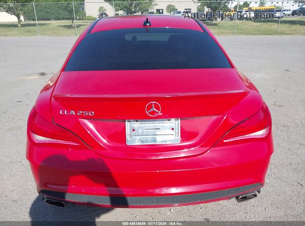 WDDSJ4EB4GN322943 2016 MERCEDES-BENZ CLA 250 Red 
