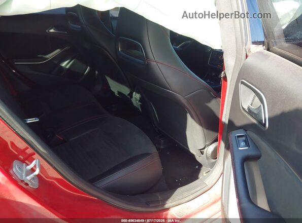 WDDSJ4EB4GN322943 2016 MERCEDES-BENZ CLA 250 Red VIN sticker view