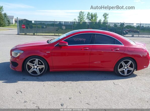 WDDSJ4EB4GN322943 2016 MERCEDES-BENZ CLA 250 Red 360 interior view