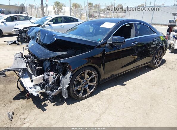 WDDSJ4EB4GN382771 2016 MERCEDES-BENZ CLA 250 Black Առջևի ձախ երեք քառորդ տեսարան