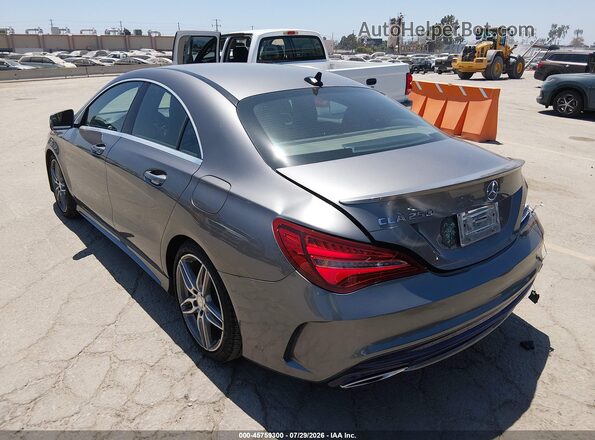 WDDSJ4EB4HN400087 2017 MERCEDES-BENZ CLA 250 Серый Задняя левая четверть