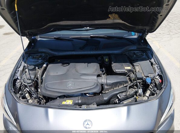 WDDSJ4EB4HN400087 2017 MERCEDES-BENZ CLA 250 Серый Вид сзади