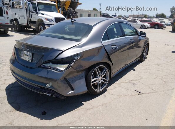 WDDSJ4EB4HN400087 2017 MERCEDES-BENZ CLA 250 Серый Задняя правая четверть